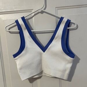 Aerie Offline new without tags V-neck bra top